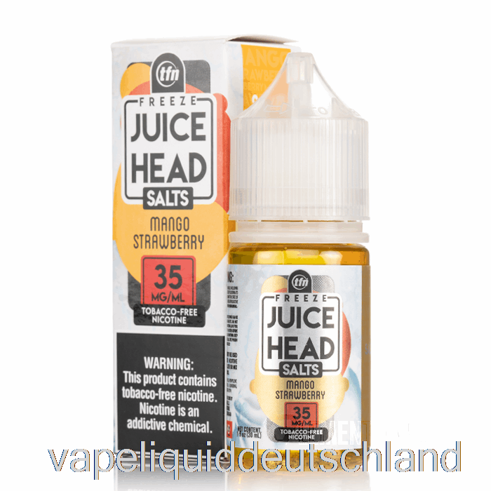 Mango-Erdbeere Einfrieren - Saftkopfsalze - 30 Ml 50 Mg Vape Deutschland